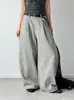 Nova Coleção de Outono da Laranja Zhi: Calça Larga de Cintura Alta Estilo Coreano, Calça Casual Solta, Mesmo Estilo de Huang Yimei, 5535