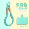 Venta al por mayor de fábrica Cuerda corta para teléfono móvil Color Dopamina Correa de muñeca Cuerda anti-pérdida Fuerte y duradera Portátil Versátil Anticaída