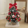 Set de Árbol de Navidad de Venta Caliente Transfronteriza Diseño de Escena Navideña Escritorio de Oficina DIY Accesorios Adornos