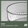 Taza de Té Verde Alto Borosilicato Engrosada Resistente al Calor Taza de Té Taza de Luna Vidrio Oficina Filtro Incorporado Taza de Té de Flores Hombres y Mujeres