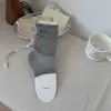 Meias Finas de Primavera e Verão Estilo Ballet Punho Largo Meias-calça com Babados Tendência Cobertura para Pés de Seda Amora Meias Longas