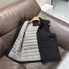 Alternativas plus size para roupas de exterior, novidades para outono e inverno, à prova de vento, repelente à água, para usar em camadas, colete, colete acolchoado de algodão, colete, homens e mulheres