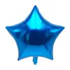 Comércio Exterior Balão de Filme de Alumínio 18 polegadas Estrela de Cinco Pontas Multicolorido Decoração de Festa de Aniversário Casamento Suprimentos Balão de Folha de Alumínio Atacado