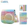 Adequado para Câmera Instantânea Mini8/8+/9/12/Cuky Bolsa para Câmera Laser Bolsa Retrô Flamingo