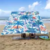 Tienda de campaña con parasol popular de Amazon Temu, toldo exterior para el sol, tela para el sol
