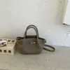 Pingente de Pônei Versátil e Fofo Novo Estilo para Trabalho e Deslocamento, Bolsa Pequena de Balde de Luxo Leve de Alta Qualidade, Bolsa Transversal de Nicho