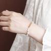 Pulsera Yilu Silver de Perla Natural de Agua Dulce Plata Esterlina S925 Turmalina Tricolor Diseño Original Casual Accesorios de Mano Venta al por Mayor