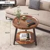 Estilo Nórdico Simples Pequena Mesa de Centro Mesa Lateral de Sofá Sala de Estar Quarto Apartamento Pequeno Doméstico Mesa de Cabeceira Mesa de Canto Gabinete Lateral Mesa de Centro