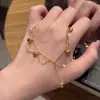 Nova Colar Pingente Tassel Rosto Brilhante Retro Super Fada Exquisito Luxo Leve Novo Estilo Chinês Corrente da Clavícula