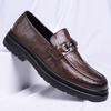 Zapatos de Piel para Hombre 2026 Nuevo Estilo Formal de Negocios Zapatos de Piel de Moda Tendencia Casual Boda de Gama Alta Zapatos de Hombre Venta Directa de Fábrica
