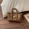 Bolsos Retro de Moda Invierno 2025 Nuevo Estilo Bolso Cruzado Texturizado para Mujer Bolso de Mano de Moda para el Trabajo Elegante Bolso Cuadrado Pequeño