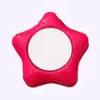 Serie de Collares Espejo de Maquillaje Estrella de Dopamina Transfronteriza para Mujer Espejo Pequeño Portátil Espejo de Maquillaje de Mano para Retoques