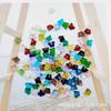Xingtai Cristal Vidrio Cuentas Sueltas DIY Corazón de Durazno Flor de Ciruelo Pétalo Cortina de Puerta Accesorios de Ropa Agujero Recto Elemento Mariposa