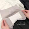 Shorts de Seguridad Anti-Exposición Sin Costuras de Cintura Alta con Control de Abdomen y Levanta Glúteos para Mujer, Leggings Dos en Uno Antibacteriales 10A de Seda de Hielo