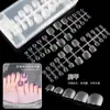 Mano protésica para arte de uñas, puntas para arte de uñas, uñas vestibles para arte de uñas, puntas de uñas JP013-2, uñas de pies completamente mate