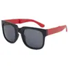 Gafas de Sol Plegables Infantiles con Montura Cuadrada, Protección Solar, Protección UV, Gafas para Bebé, Gafas de Sol Modernas y de Moda, Gafas de Sol
