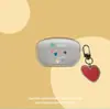 Aplicable a cubierta de audífonos Sony WF-1000XM5 carcasa suave transparente frijol para reducción de ruido 5 Bluetooth inalámbrico colgante de dibujos animados carcasa de tpu
