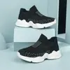 Zapatos Casuales para Niños, Zapatos Deportivos de Primavera y Verano para Niños, Zapatillas Tejidas de Moda, Zapatos para Niños Mayores y Niñas, Zapatos de un Solo Paso