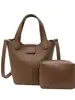 Bolsa Balde Portátil Transfronteiriça 2025 Novo Design de Nicho Bolsa de Ombro Versátil Bolsa Transversal Cesto de Legumes Bolsa Feminina