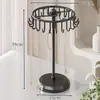 Soporte de Exhibición para Joyería, Soporte para Puesto de Mercado Nocturno, Exhibidor Giratorio para Tienda de Joyería, Colgador para Pendientes, Collares, Pulseras, Estante de Exhibición