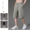 Pantalones de Verano para Hombre de Nailon Seda de Hielo Secado Rápido Tallas Grandes