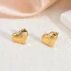 Brincos Geométricos Irregulares de Novo Produto Transfronteiriços, Aço Titânio Aço Inoxidável Banhado a Ouro 18K, Brincos Vintage, Joias Exclusivas de Alta Qualidade