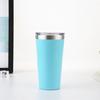 Taza cónica nueva acero inoxidable 304 vacío frío 16 oz Taza de coche aislamiento exterior Taza de café disponible