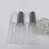 Botella de Spray de Perfume Muestra Tónico Protector Solar en Spray Botella de Vidrio Transparente Mini Portátil Niebla Fina Botella Vacía
