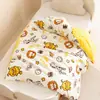 Gorro de algodón Clase A para niños, colcha de terciopelo, guardería, bebé, bebé, primavera, otoño e invierno, colcha con núcleo de fibra de soja, desmontable