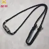 Collar de Agata Dzi Natural de Nueve Ojos Estilo Tibetano Genuino Blanco y Negro Terminado Trenzado a Mano Collar Original para Clavícula