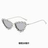 Gafas de Sol Y2K Estilo Ojo de Gato con Pedrería Personalizadas, Estilo Europeo y Americano 2023, Gafas de Sol de Moda, Gafas de Sol Estilo Chanel para Mujer