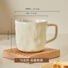 Caneca fufu de leite xícara de cerâmica xícara para beber em casa meninas alto valor de cor xícara de café de escritório novo 2024