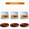 Vaso Rotatorio para Whisky Famoso en Internet, Vaso de Cristal Engrosado para Uso en Casa y Bar, Vaso para Cócteles y Bebidas Frías al por Mayor