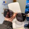 Óculos de Sol Femininos com Acabamento de Luxo, Nova Moda 2026, Adequados para Rostos Arredondados e Rostos Grandes, Emagrecimento, Óculos de Sol Polarizados, Proteção Solar e Proteção UV