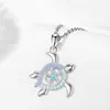 Tortuga Brillante Personalidad Creativa Exquisito Fresco Todo-partido Colgante Collar Moda Lindo Dibujo Animado Regalo Conmemorativo Collar