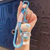Llavero Creativo de Gato KT Chef de Dibujos Animados Afelpado Colgante Lindo para Bolso Llavero de Coche Regalo Venta al por Mayor