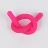 Fideos de tensión para descompresión transfronterizos, fideos de goma suave tpr de color visual sensorial para descompresión, juguetes de cuerda elástica al por mayor