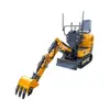 Escavadeira Pequena Haituo Ht06 Novo Modelo Mini 06 Escavadeira Micro Esteira Multifuncional Escavadora de Terra