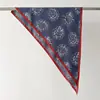Lenço Triângulo com Estampa de Bolinhas Clássicas 2026 para Mulheres, Moderno e Elegante, Adequado para o Dia a Dia e Uso Profissional, Seda Artificial