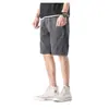 Shorts de Trabajo Retro Resistentes, Casuales, Frescos, Estilo Americano para Hombre, Pantalones de Longitud Media Sueltos y Versátiles, Pantalones de Cinco Puntos de Moda