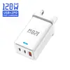 Carregador de Cabeça com LED ACC Multi-Porta 5V 2A 12W Adaptador de Energia Adequado para Carregador de Celular Apple Android