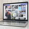 Simulação de Modelo de Laptop de 13,3 polegadas Modelo de Notebook de Computador Adereços de Decoração Macia para Sala de Modelo e Salão de Exposições