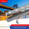 Luz Linear Led Washer de Parede 18W Impermeável Fachada de Edifício Luz de Contorno Holofote Interno Tira de Luz Externa 24V