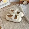 Zapatos de Princesa para Niñas Primavera y Otoño Nuevos Zapatos Mary Jane Suela Suave Zapatos de Cuero para Niños Lazo Plateado Zapatos para Niños Pequeños Zapatos de Bebé