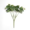 Simulação Eucalipto Folha de Dinheiro Planta Verde Decoração de Fundo Tecido de Seda Serigrafia Casa Flor Artificial Joia Pose Fotografia