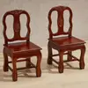 Taburete Pequeño de Madera Maciza Silla con Respaldo Taburete Infantil Taburete Bajo Silla Pequeña Hogareña Caoba Silla de Boda Sala de Estar Sofá Mesa de Café Taburete