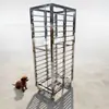 Carrito Secador de Platos de Plástico Comercial Carrito de Rotación de Fábrica de Alimentos Estante para Hornear Pasteles