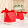 Caja Innovadora de Empaque para Dulces de Boda Personalidad Creativa Caja Europea para Dulces de Boda Boda Celebrante de Internet Libro Rojo Empaque para Dulces