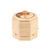 Caja de Moxibustión para el Ombligo Aiyoukang Caja de Moxibustión de Madera para Moxibustión del Ombligo Dispositivo de Moxibustión Portátil Instrumento de Vaporización Abdominal para Uso en Casa