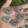 Plata de Ley 999 Plata Carpa Loto Hueco Retro Bolsa de Cierre de Plata Antigua Giratoria Pez Xiangyun Jugando Loto Candado de Vida